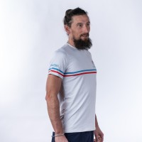 maillot/ tee-shirt de sport technique pour hommes la foulee francaise